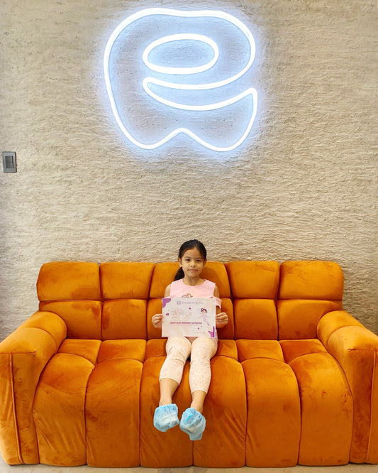 Tooth restoration procedure for kids at Easethetic Dental Lounge in Quezon City using safe and gentle dental fillings