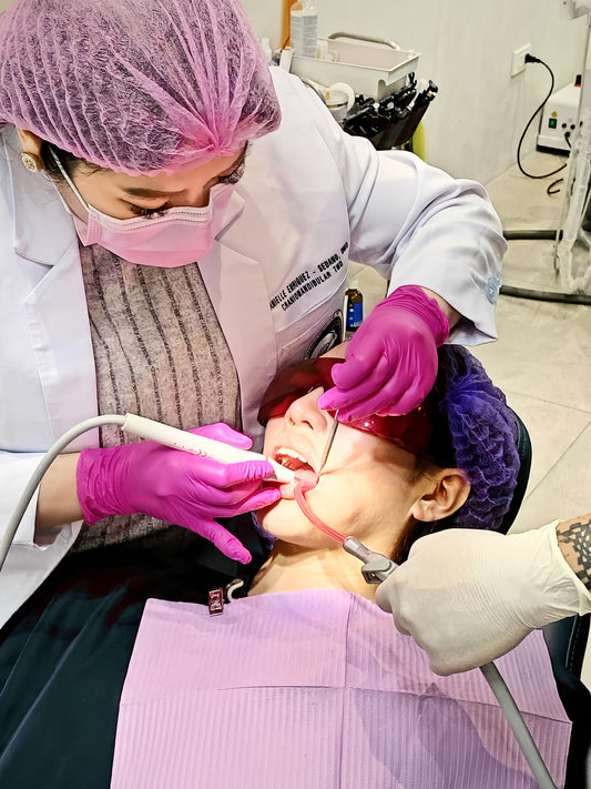 Oral prophylaxis dental teeth cleaning at Quezon City dental clinic