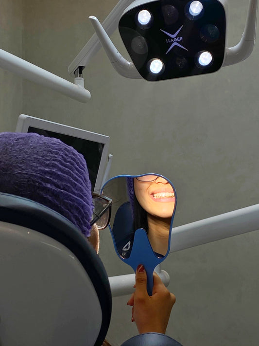 Discreet clear retainers for teeth alignment maintenance at Quezon City dental clinic Easethetic Dental Lounge