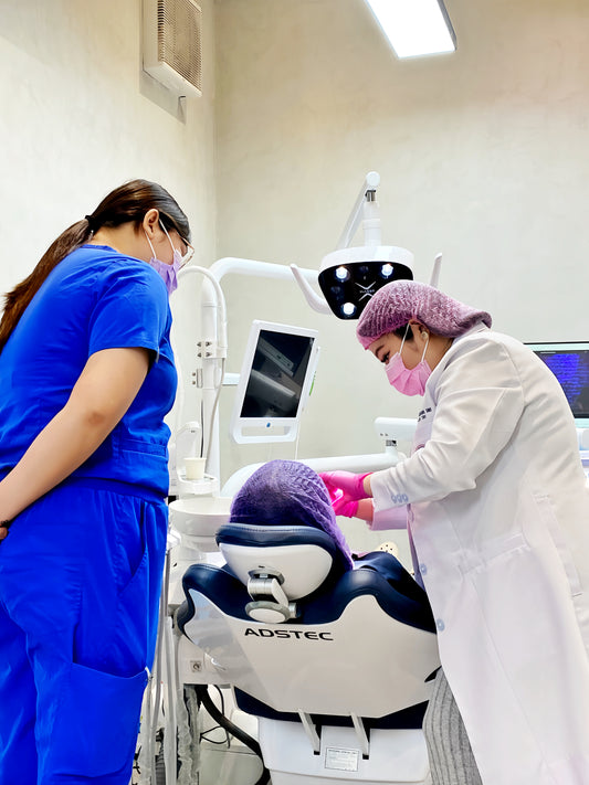 Tooth extraction (bunot ng ngipin) procedure at Easethetic Dental Lounge in Quezon City performed by a professional dentist